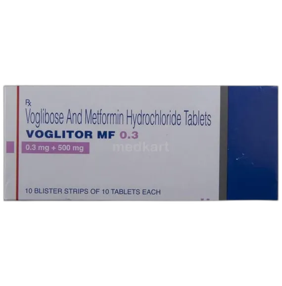 voglitor mf 0.3mg tablet 10's